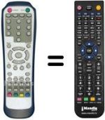 Replacement remote control REMCON598
