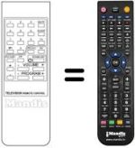 Replacement remote control Lenoir TV6320VR