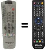 Mando a distancia equivalente RC45