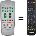 Mando a distancia equivalente 5158