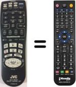 Mando a distancia equivalente JVC LP20303014A