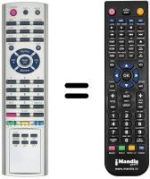 Replacement remote control REMCON690