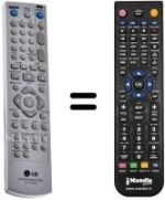 Mando a distancia equivalente LG 6711R1P090S