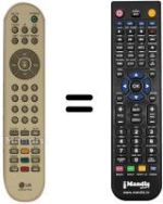Replacement remote control LG AKB30377803