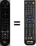 Mando a distancia equivalente LG AKB30377808