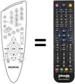 Replacement remote control REMCON1081