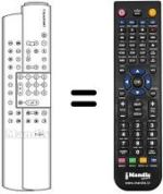 Replacement remote control REMCON205