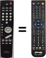 Replacement remote control Metz RM14