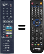 Replacement remote control Metz RD11