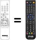 Mando a distancia equivalente RCN600