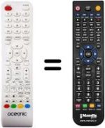 Mando a distancia equivalente Oceanic Ocealed240816W7