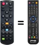 Replacement remote control Optoma X305ST