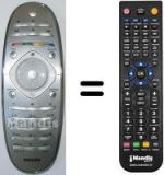Mando a distancia equivalente Philips 37PFL9606H / 12
