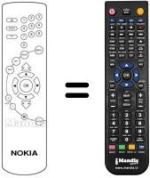 Replacement remote control REMCON483