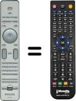Mando a distancia equivalente Philips 42PFL9900D-10-TV