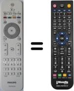 Mando a distancia equivalente Philips 22PFL3415H / 12