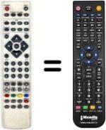 Replacement remote control Prosonic X23 / 69F-GB-FHBCUP-EU