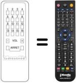 Replacement remote control REMCON022