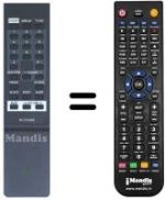 Mando a distancia equivalente RC-TC141KE