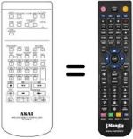 Replacement remote control RC-V426A