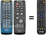 Mando a distancia equivalente RC-Y122F