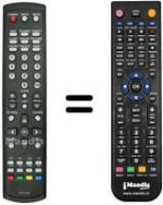 Replacement remote control SYTEK RC00170P