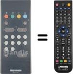 Mando a distancia equivalente Telefunken PCA114MCX
