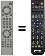 Replacement remote control Autovox AX42P05S