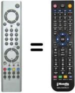 Replacement remote control RC1602