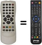 Mando a distancia equivalente RC2000LE