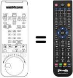 Replacement remote control Hitachi RC2208X