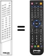 Mando a distancia equivalente RC327