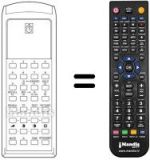 Replacement remote control RC45