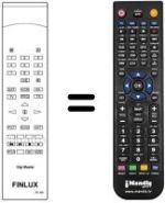 Mando a distancia equivalente RC500DIGIMASTER