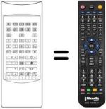 Mando a distancia equivalente RC510