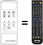 Mando a distancia equivalente Toshiba RC51KAMOSONIC