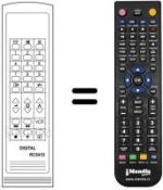Mando a distancia equivalente Toshiba RC5410