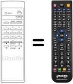 Mando a distancia equivalente RC56 MONO