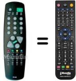 Mando a distancia equivalente RC930