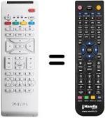 Mando a distancia equivalente Philips BDS4231R / 00
