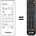 Mando a distancia equivalente Thomson 55MV51