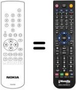 Replacement remote control RCX800