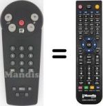 Mando a distancia equivalente REMCON1407