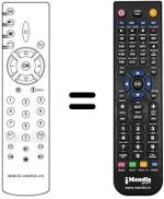 Replacement remote control SCHNEIDER TV100