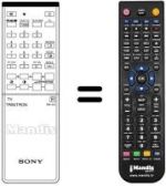 Mando a distancia equivalente Sony A-1470-742-A