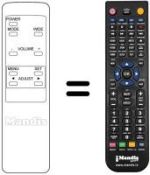 Mando a distancia equivalente RM-C559