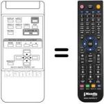 Mando a distancia equivalente RM-C575