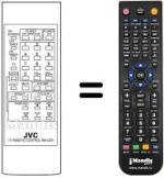 Mando a distancia equivalente JVC RM-C620