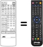 Mando a distancia equivalente RM-C702