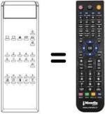 Replacement remote control Radiomarelli RM215